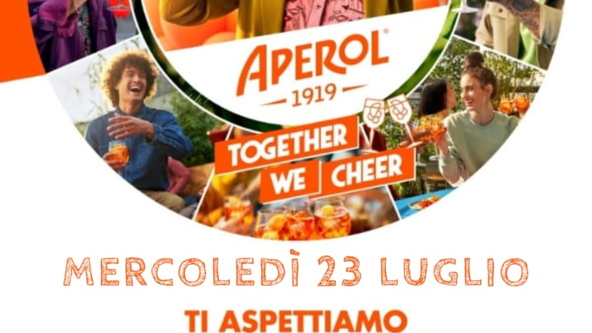 Castel Di Sangro: il Bar Milano avvia la stagione estiva. Appuntamento mercoledì 23 luglio con il consueto “Aperol Tour”. Musica e divertimento assicurato per tutti.